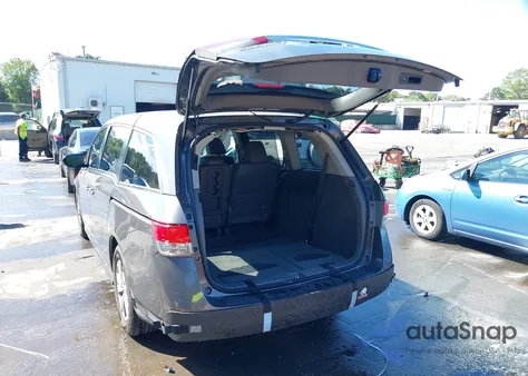 2016 Honda Odyssey Ex-L из США, поврежденный, VIN 5FNRL5H63GB060564